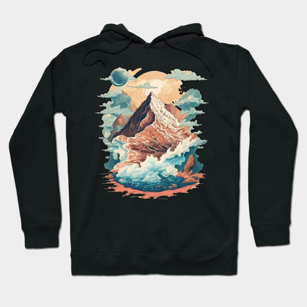 Kagawa Mountain Hoodie by vamarik